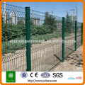 Green 1/2-inch welded wire mesh fence